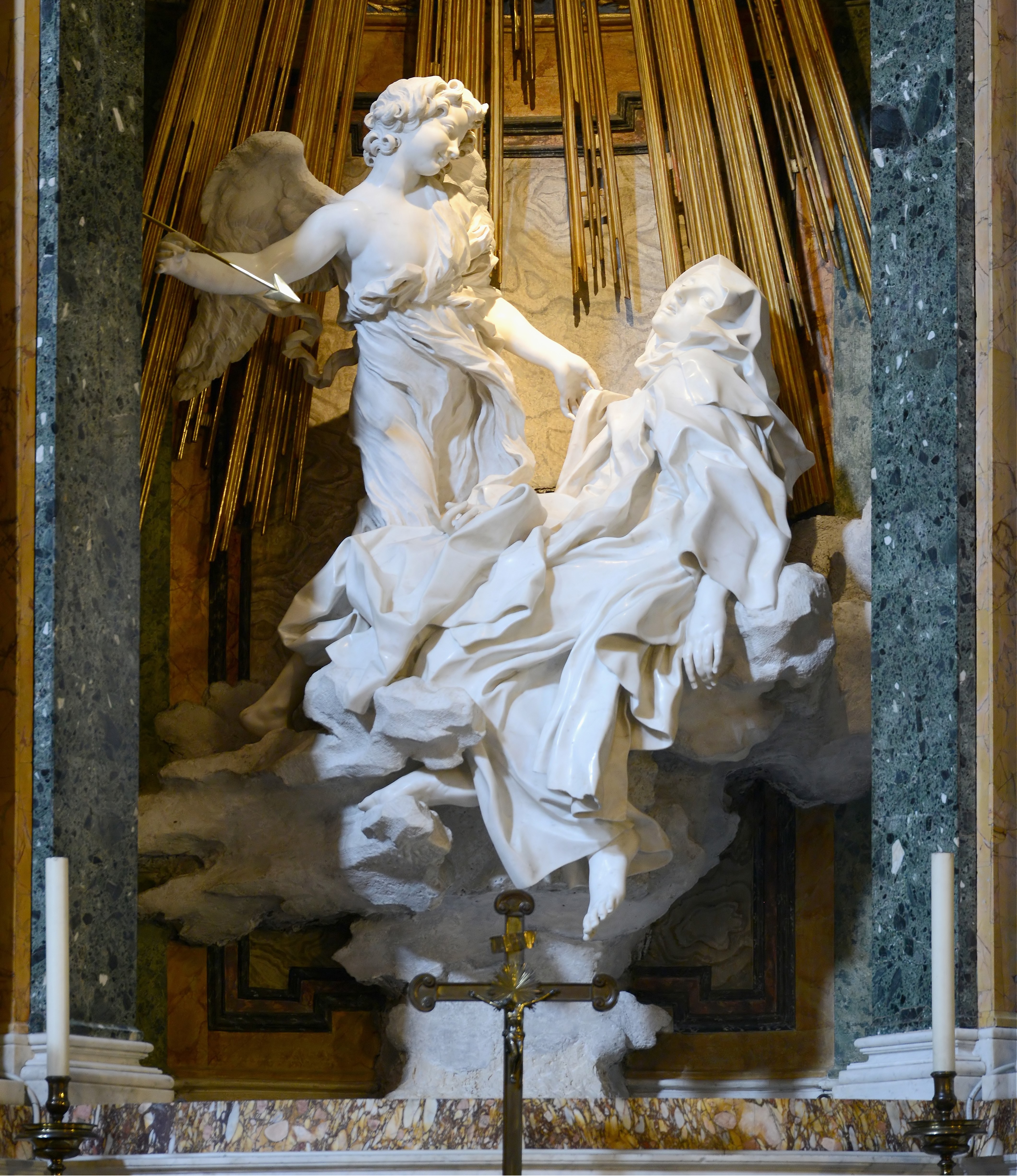 Ecstasy of St Teresa by Bernini